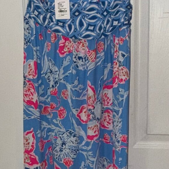 NWT!! 🌸🌸 Lilly Pulitzer Helina One Shoulder Midi. Sz M - Picture 6 of 6
